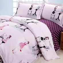 美帜家纺摩登女郎系列 以活性磨毛工艺，唤醒全棉四件套的时尚与温暖